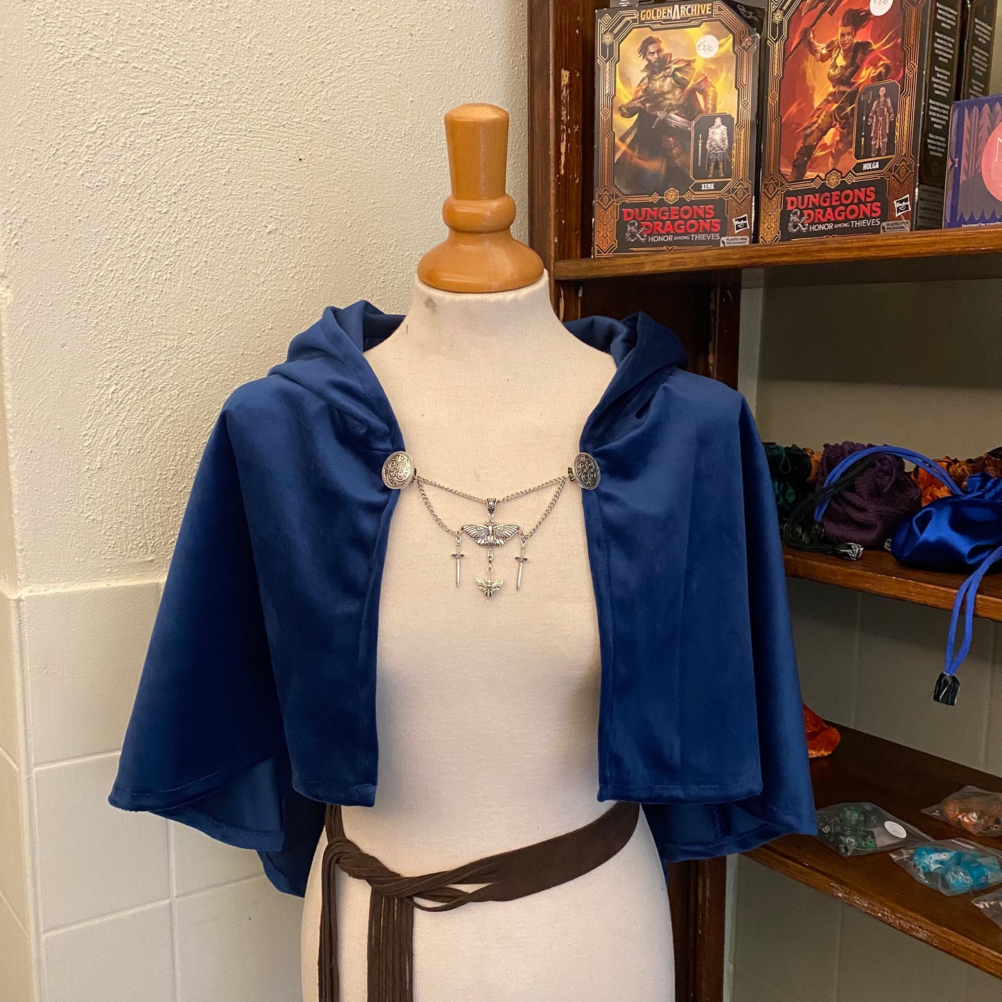 Velvet Fantasy Cape Blue