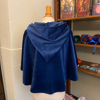Velvet Fantasy Cape Blue