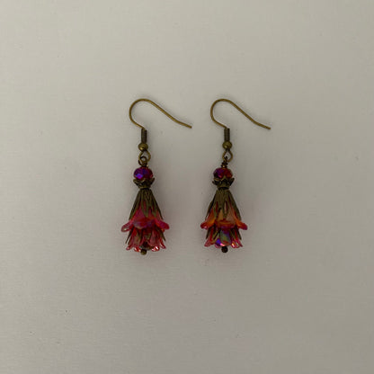 Fairy Blossom Earrings pink