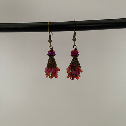 Fairy Blossom Earrings pink