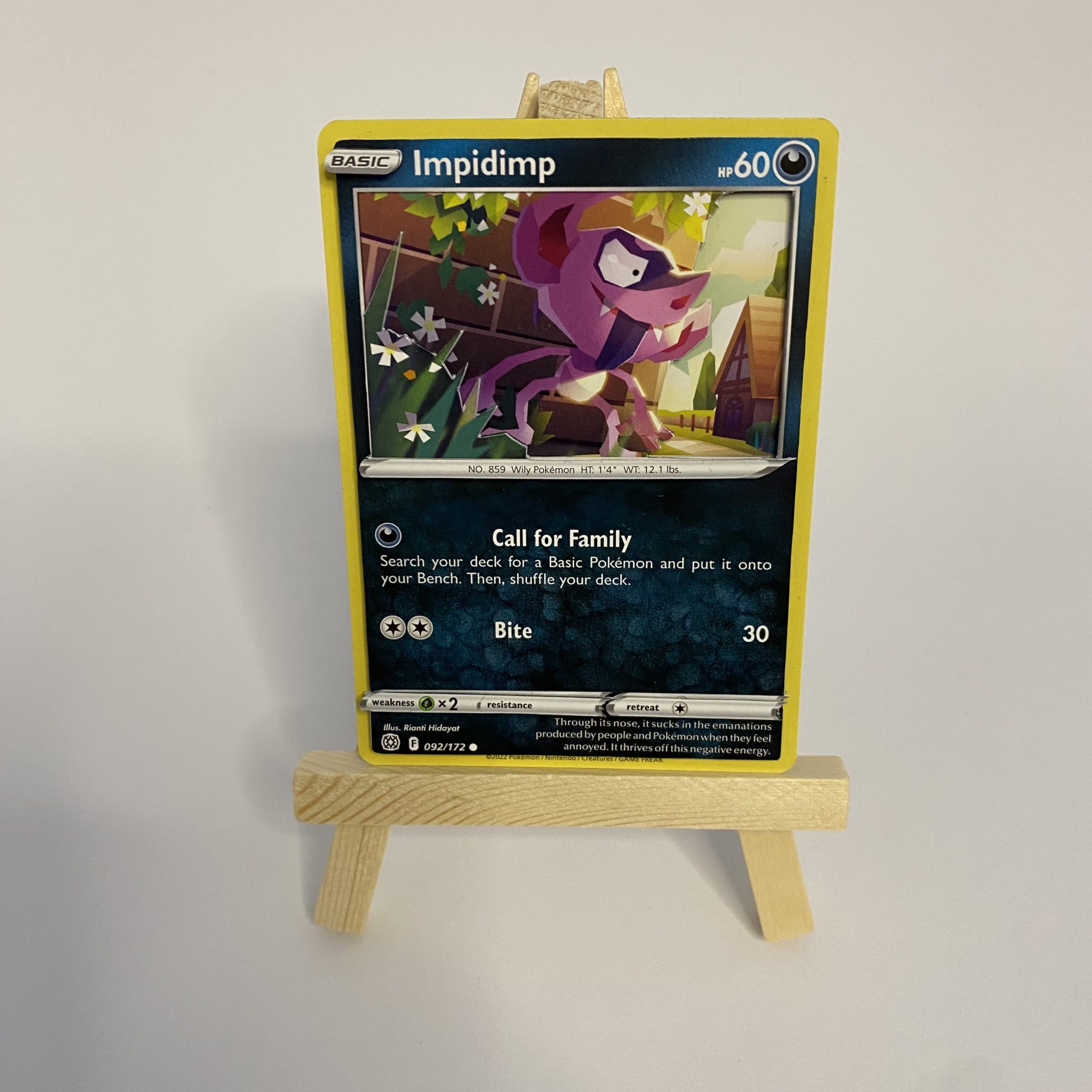 Impidimp 3D card