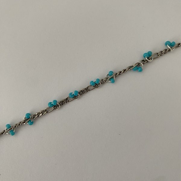Handmade Bracelet with Turquoise Accents