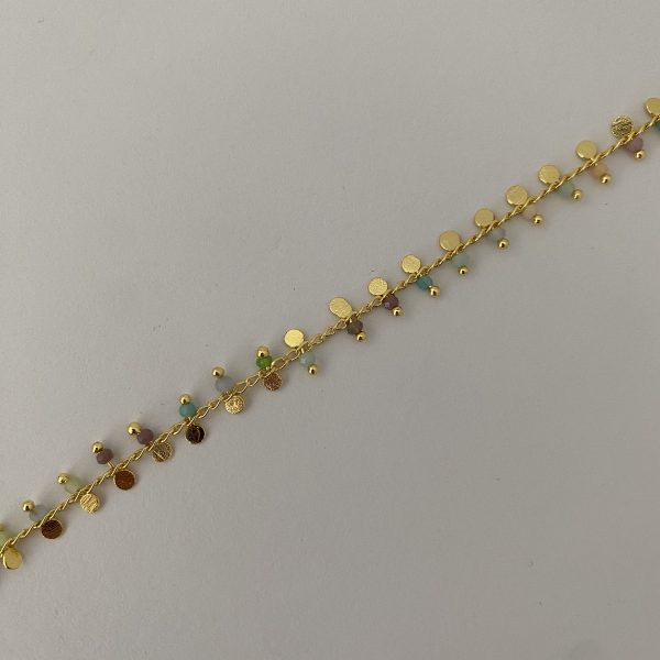 Handmade Bracelet with Colourful Accents