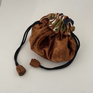 Brown Dice Bag