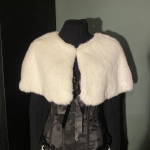 White Faux Fur Coat