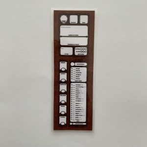 Dungeons & Dragons-inspired bookmark